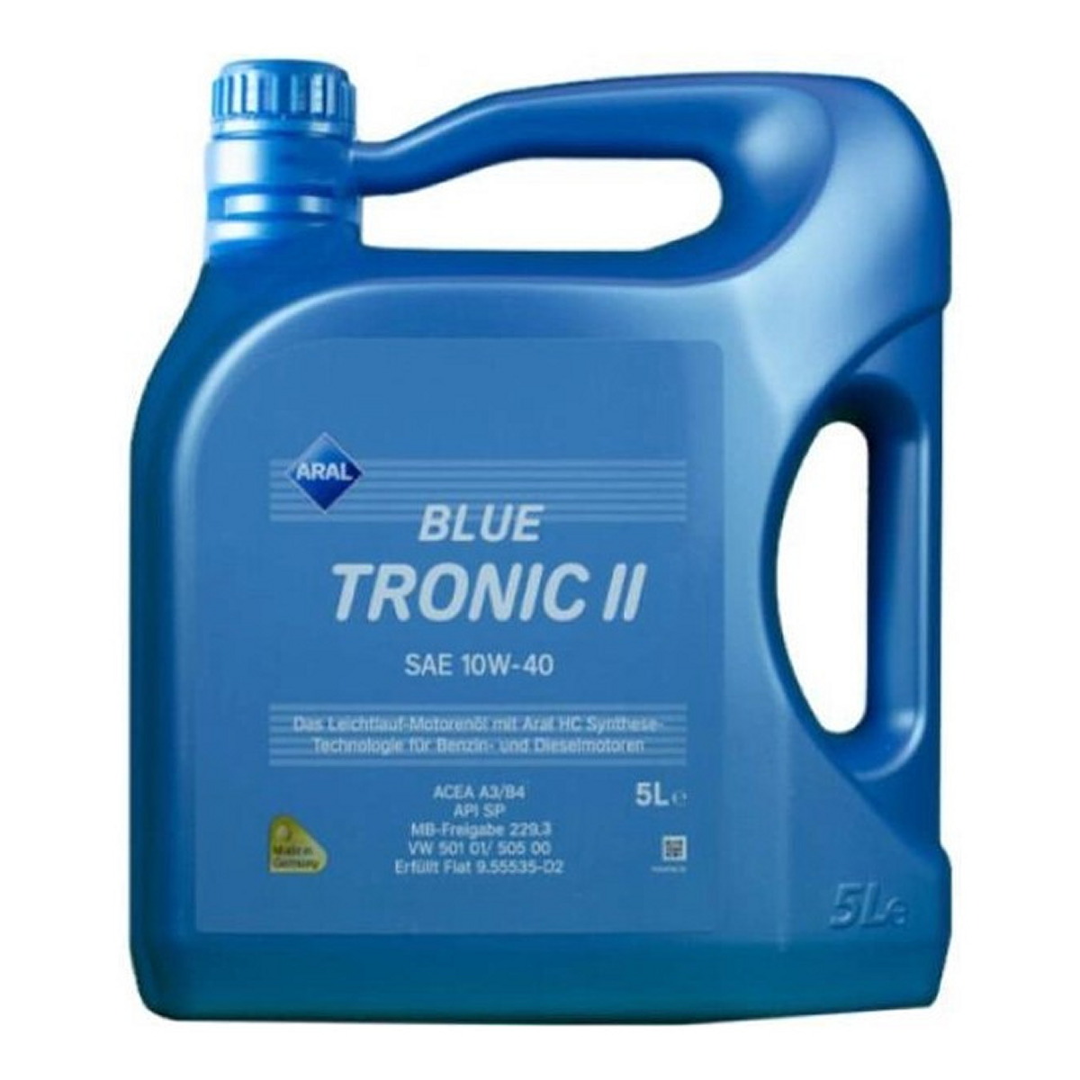 Моторна олива (5L +) 10W40 API SP, ACEA A3, B4, MB 229.3, VW 501.01, VW 505.00