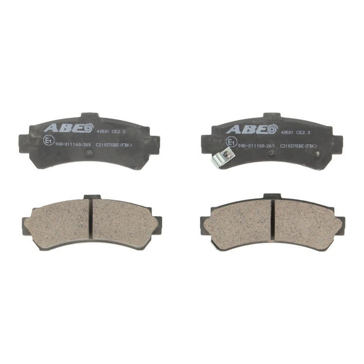 Комплект гальмівних колодок задн , NISSAN ALMERA I 1.4-2.0D 07.95-07.00