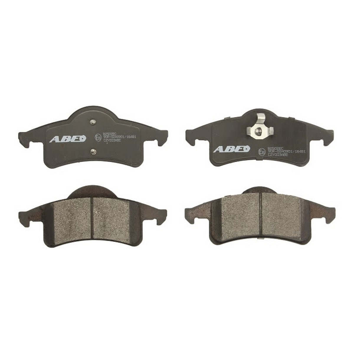 Комплект гальмівних колодок задн , JEEP CHEROKEE, GRAND CHEROKEE II, GRAND CHEROKEE III 2.5-4.7 01.88-12.10
