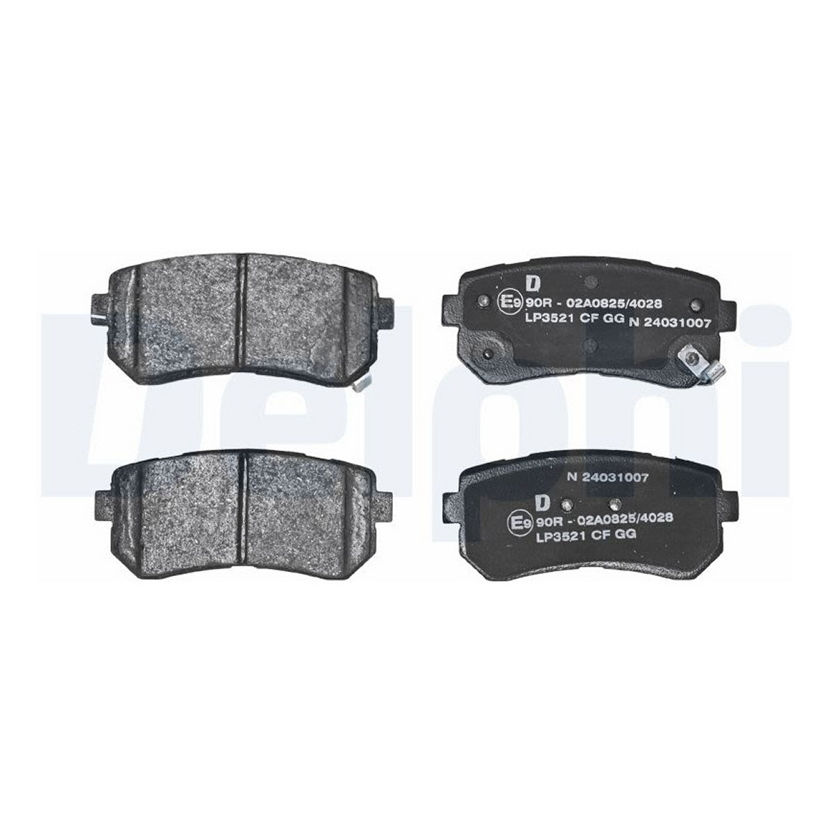 Комплект гальмівних колодок задн , HYUNDAI ACCENT III, I20 I, I30, IX35 1.1D-2.4 11.05-12.15 фото 5