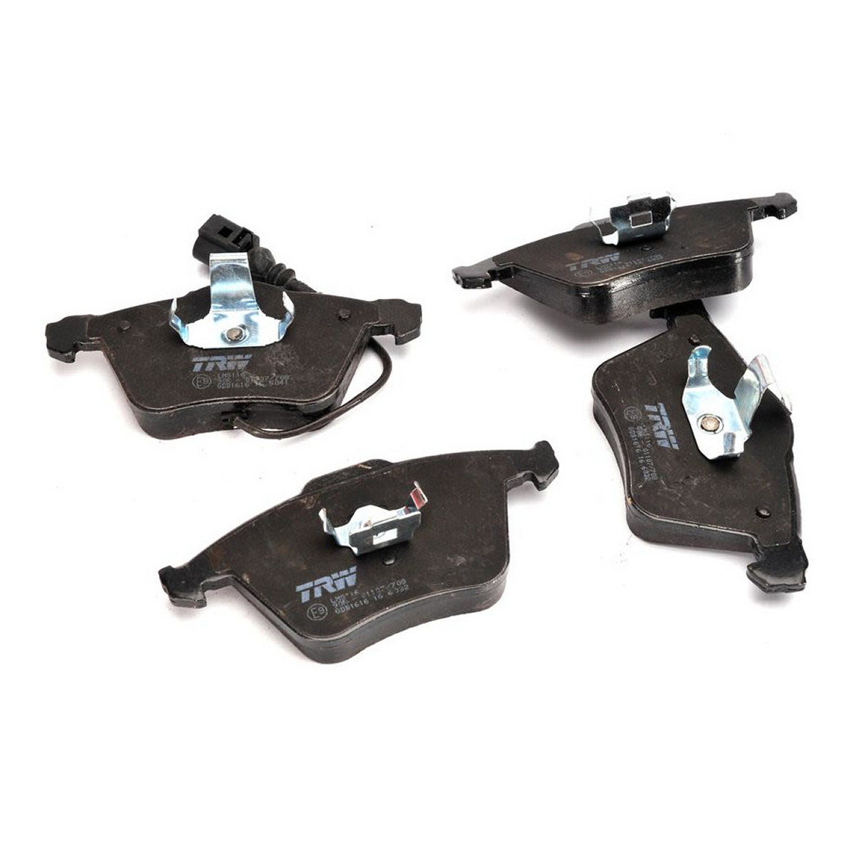Комплект гальмівних колодок передн , AUDI A3, SEAT LEON, SKODA SUPERB II, VW CC B7, EOS, GOLF V, PASSAT B6 1.4-3.6 05.03-12.16