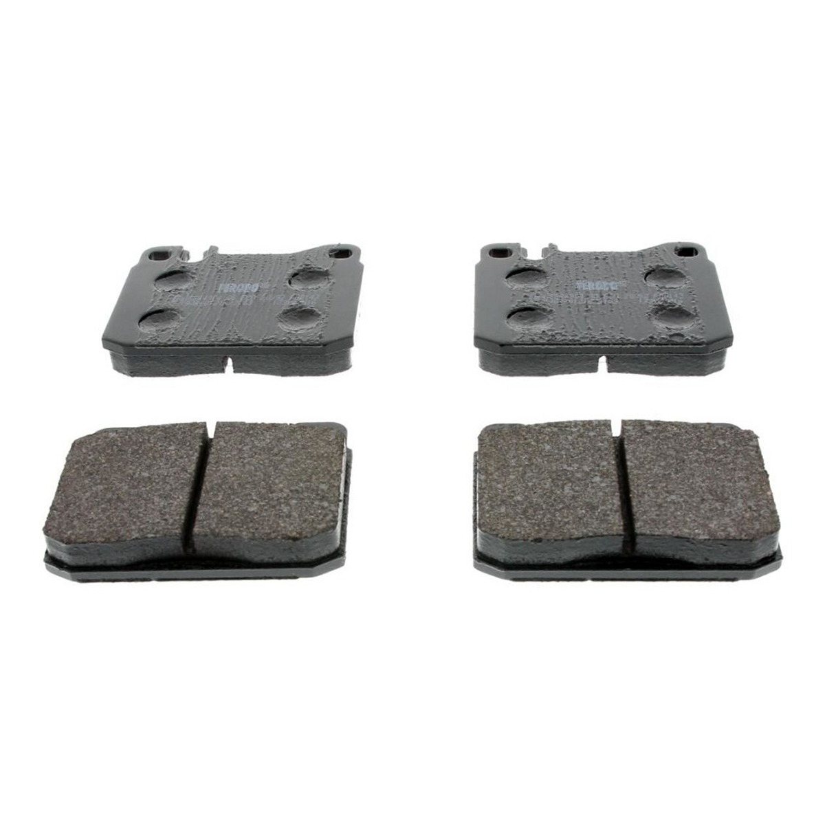 Комплект гальмівних колодок задн/передн , MERCEDES /8 (W114), /8 (W115), 123 (C123), 123 (W123), 123 T-MODEL (S123), S (C126), S (W116), SL (C107), SL (R107), TRAVEGO (O 580), UNIMOG 12.0D-D