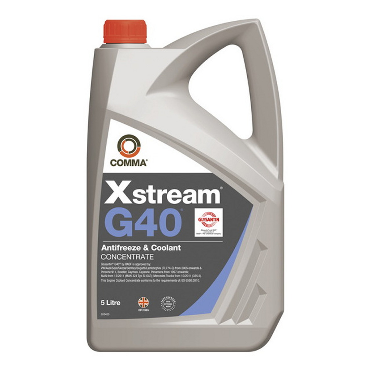 XSG405L (тип охолоджувача G12++/G40) (5L, 1:1=-36°C), Si-OAT, фіолетовий, включає: моно-етиленгліколь фото 3