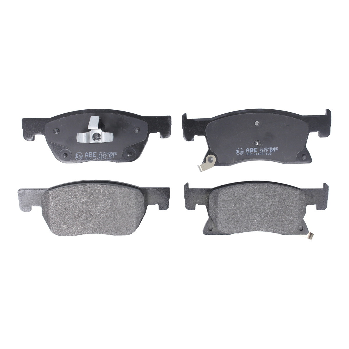 Комплект гальмівних колодок передн , OPEL ASTRA K 1.0-1.6D 06.15-12.21