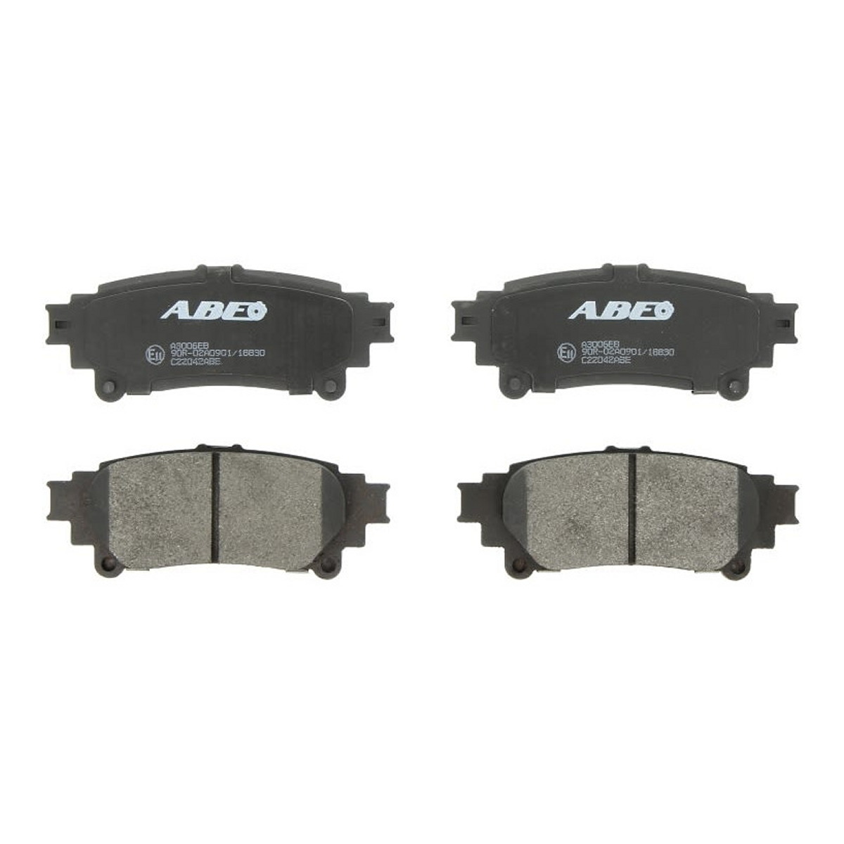 Комплект гальмівних колодок задн , LEXUS GS, IS III, RC, RX, TOYOTA FORTUNER, HIGHLANDER, HIGHLANDER / KLUGER, MARK X II, PRIUS PLUS, SIENNA 1.8H-3.5H 04.05-