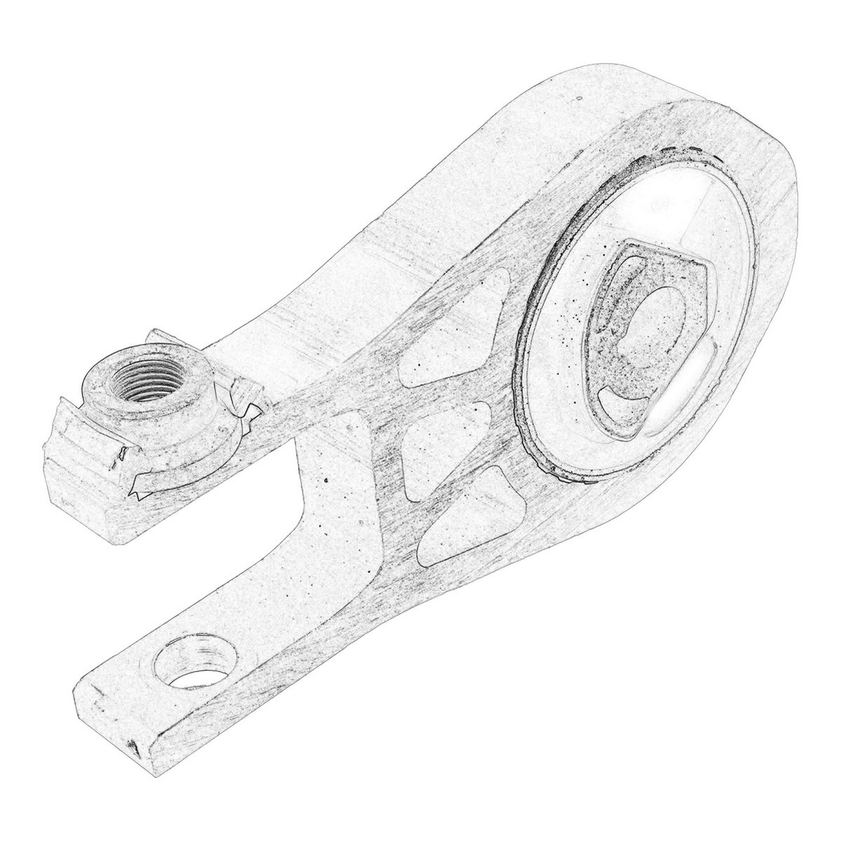 Подушка двигуна CITROEN JUMPER III, PEUGEOT BOXER 2.0D/2.2D/3.0D 12.01- фото 3