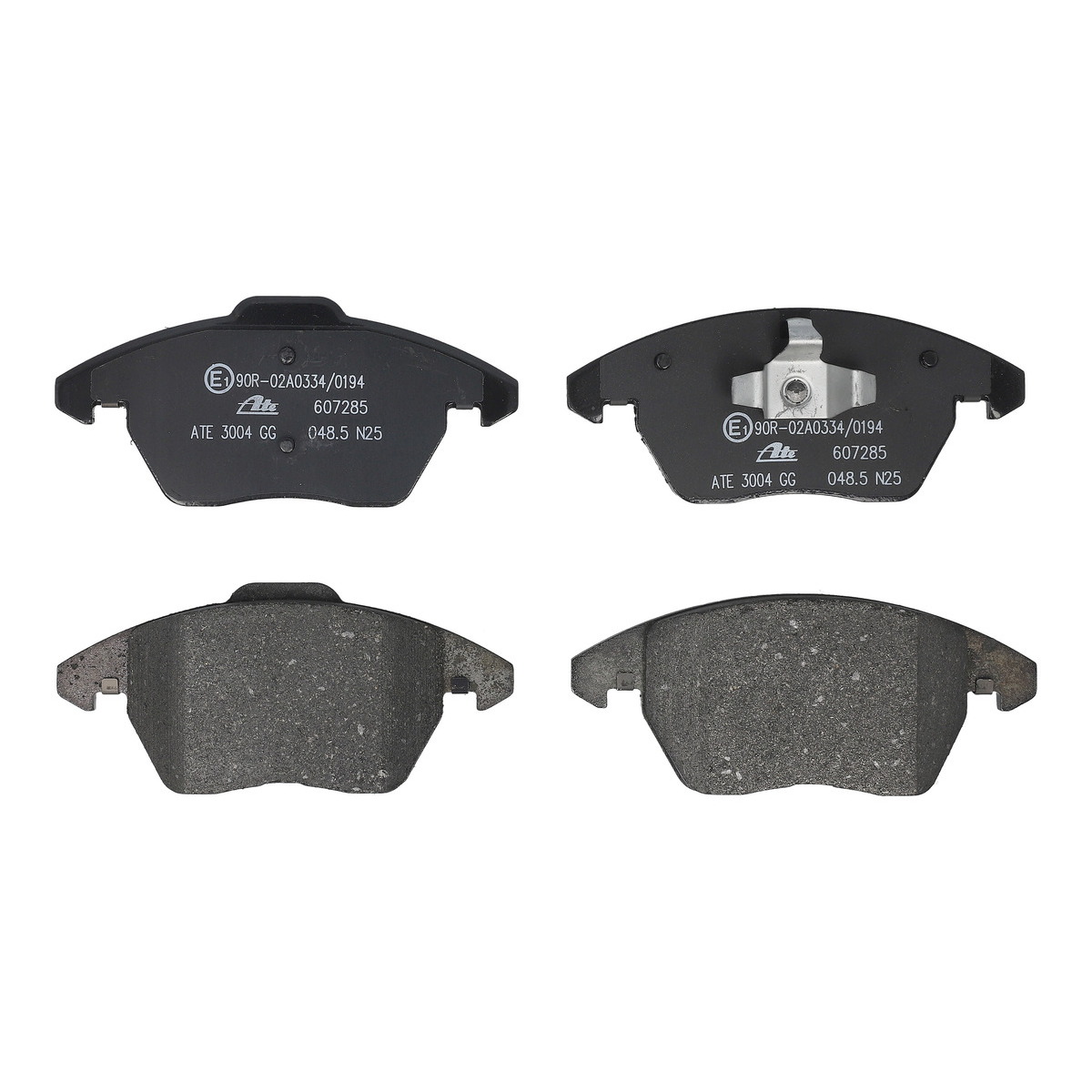 Комплект гальмівних колодок передн , AUDI A1, SEAT IBIZA IV, IBIZA IV SC, IBIZA IV ST, VW BEETLE, JETTA IV, JETTA VII, POLO V, POLO VIVO 1.0-2.5 03.08- фото 4