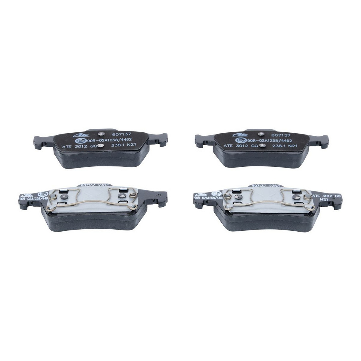 Комплект гальмівних колодок задн , FORD TOURNEO CONNECT, TRANSIT CONNECT, NISSAN PRIMERA, RENAULT ESPACE IV, LAGUNA II, MEGANE II, VEL SATIS 1.4-3.5 03.01-