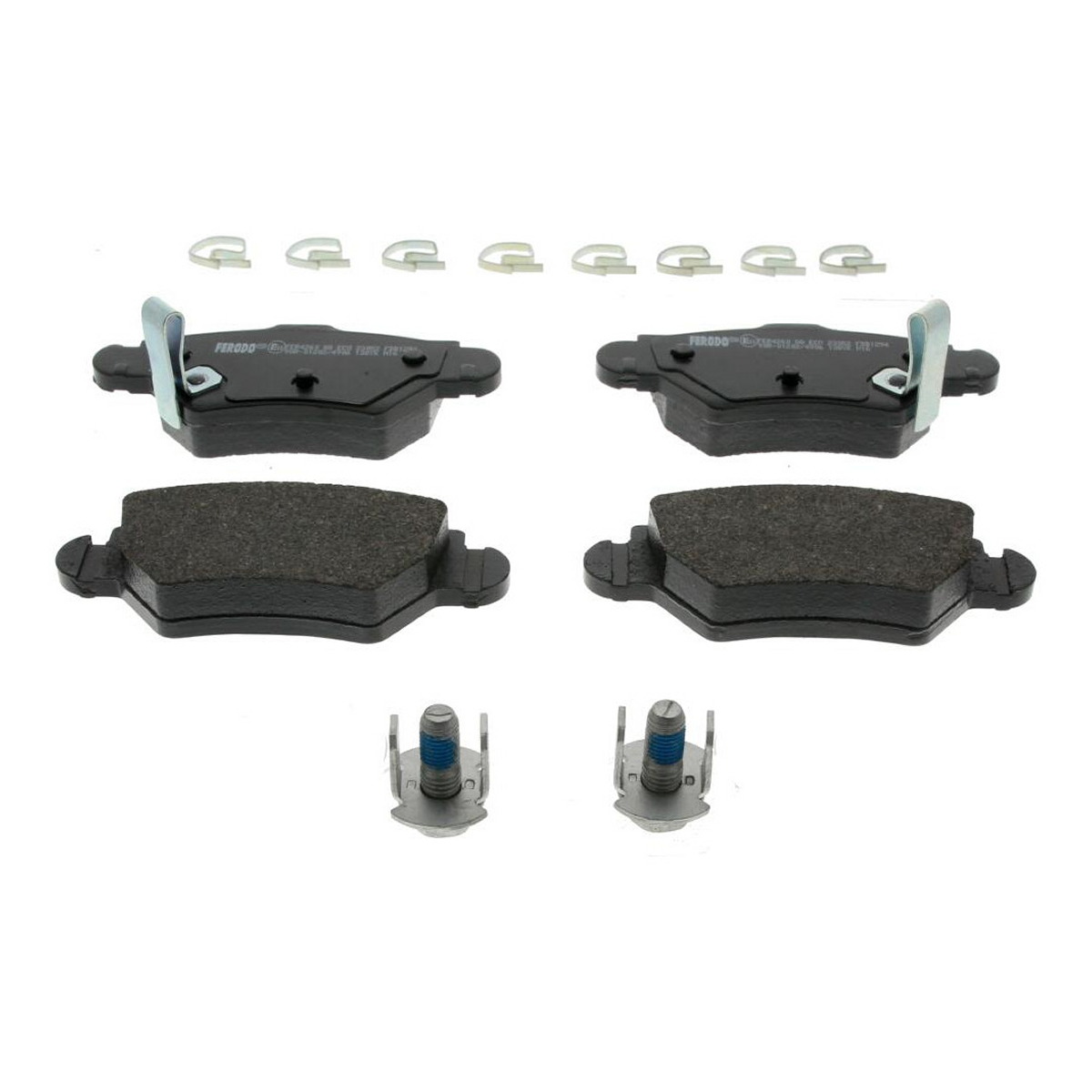 Комплект гальмівних колодок задн , CHEVROLET CORSA, CHRYSLER CONCORDE, OPEL ASTRA F, ASTRA F CLASSIC, ASTRA G, ASTRA G CLASSIC, COMBO, COMBO TOUR, CORSA C, ZAFIRA A 1.2-2.7 08.94-