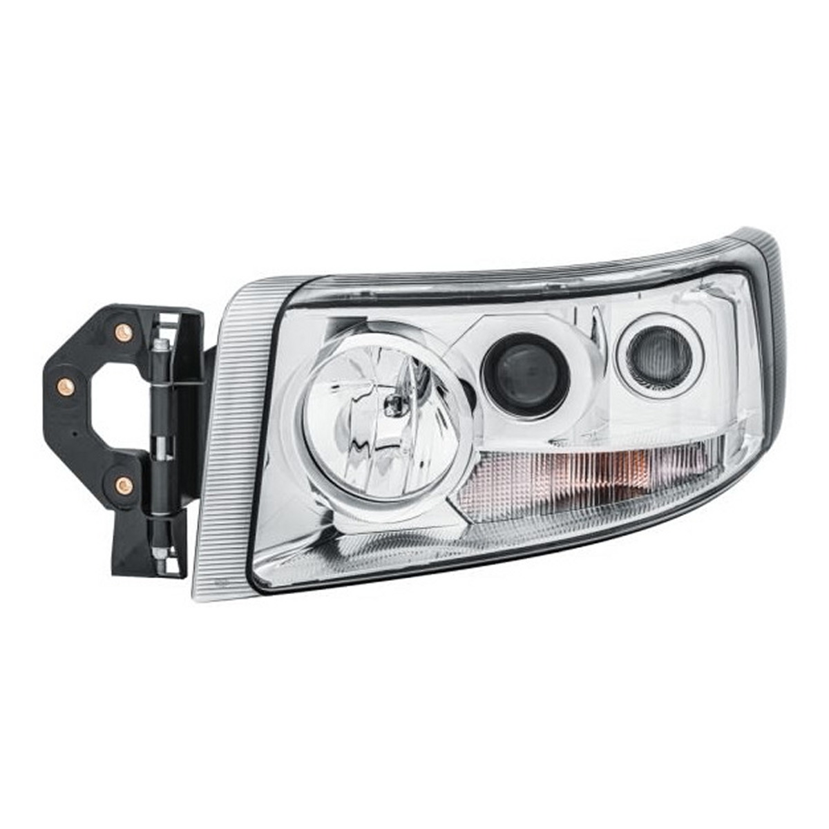 Фара лів (H1/H3/H7/PY21W/W5W, ручн, без мотора, світло протитуманних фар, колір відбивача: хром, колір повороту: прозор) RVI PREMIUM 2 10.05- фото 5