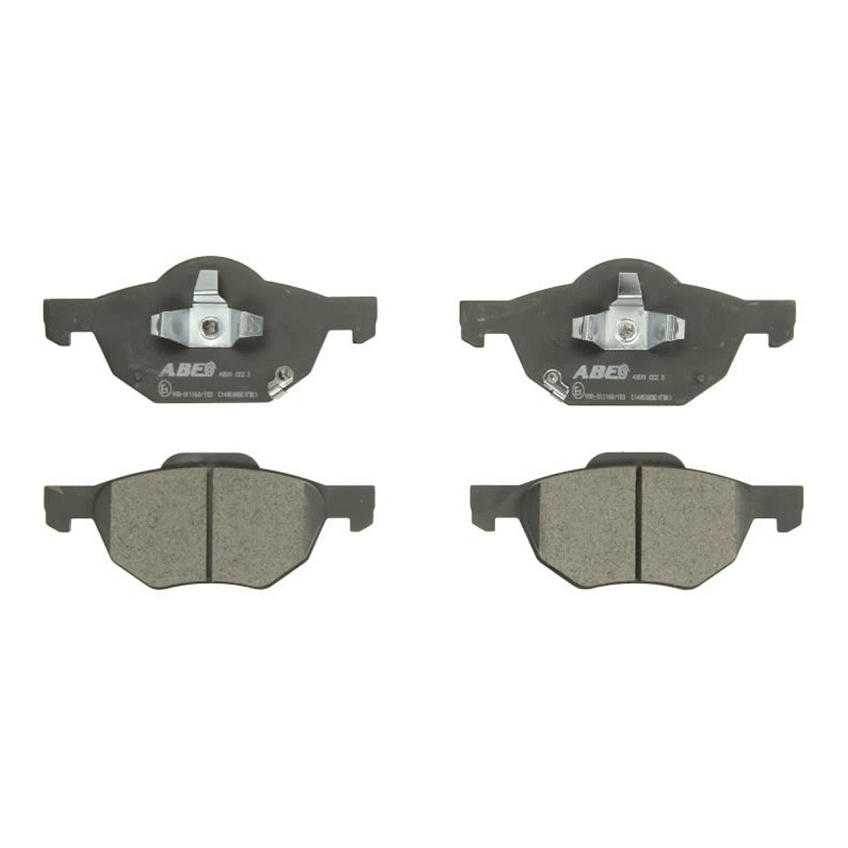 Комплект гальмівних колодок передн , HONDA ACCORD VII, ODYSSEY 2.0-3.0 10.97-05.08