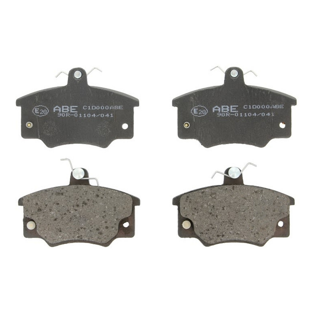 Комплект гальмівних колодок передн , ABARTH RITMO, ALFA ROMEO 145, 146, 155, 33, ARNA, SPIDER, FIAT 131, 132, 147, ARGENTA, BARCHETTA, BRAVO I, CROMA, PANDA, PUNTO 0.65-Electric 01.76-03.12