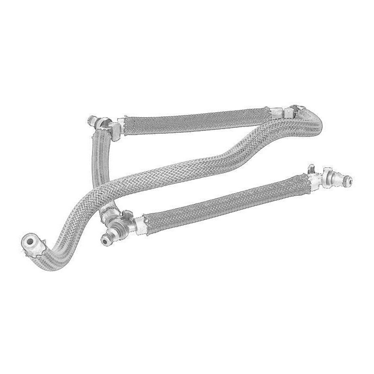 Трубка переливу палива VOLVO S40 II, S80 II, V50, V70 III, CITROEN C4, C4 GRAND PICASSO I, C4 I, C4 PICASSO I, C5 II, C5 III, C8, JUMPY II, FIAT SCUDO, FORD C-MAX, FOCUS C-MAX 2.0D 05.99-