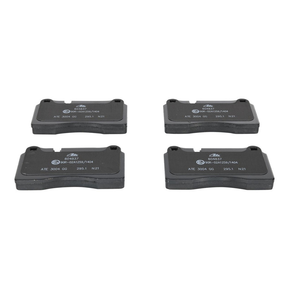 Комплект гальмівних колодок передн (роз'єм зправа), CHEVROLET CORVETTE, LAND ROVER RANGE ROVER III, RANGE ROVER SPORT I 2.7D-6.2 02.05-12.19