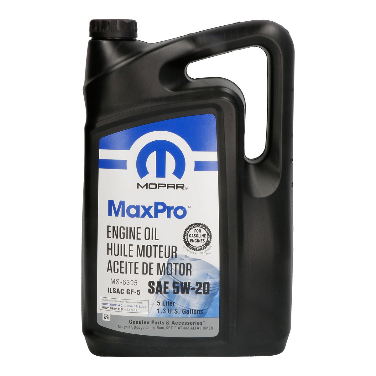 Моторна олива MaxPro (5L) 5W20 , CHRYSLER MS-6395 фото 3