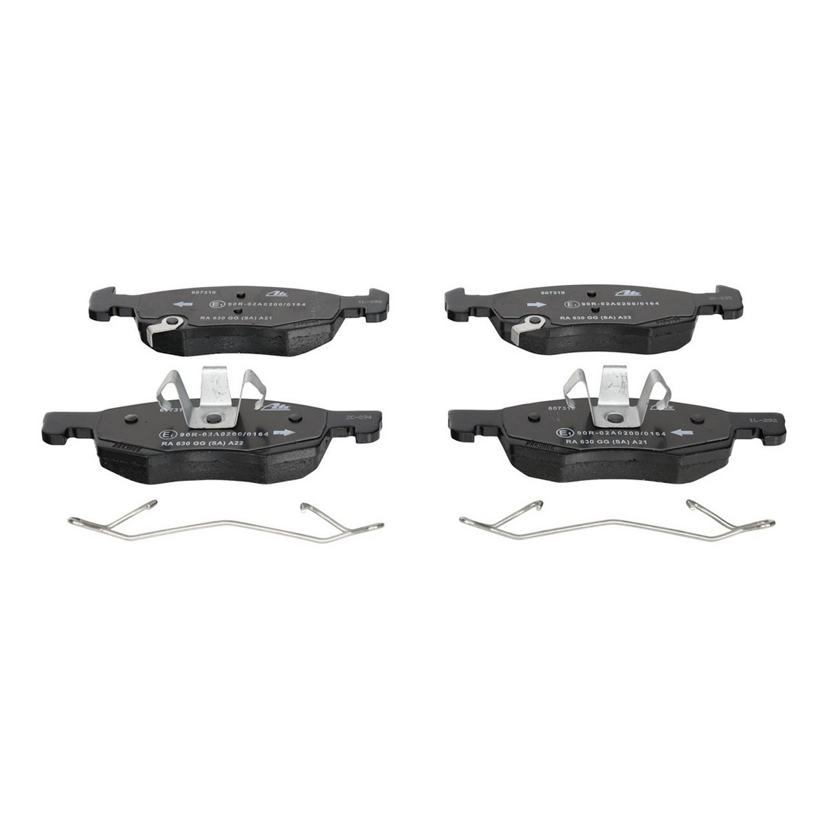 Комплект гальмівних колодок передн , OPEL CORSA E 1.0-1.6 09.14- фото 4