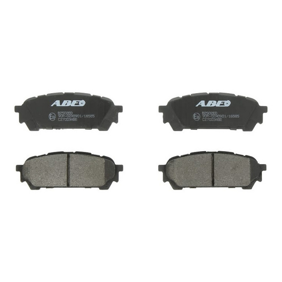 Комплект гальмівних колодок задн , SUBARU FORESTER, IMPREZA, LEGACY III 1.5-3.0 09.98-09.13