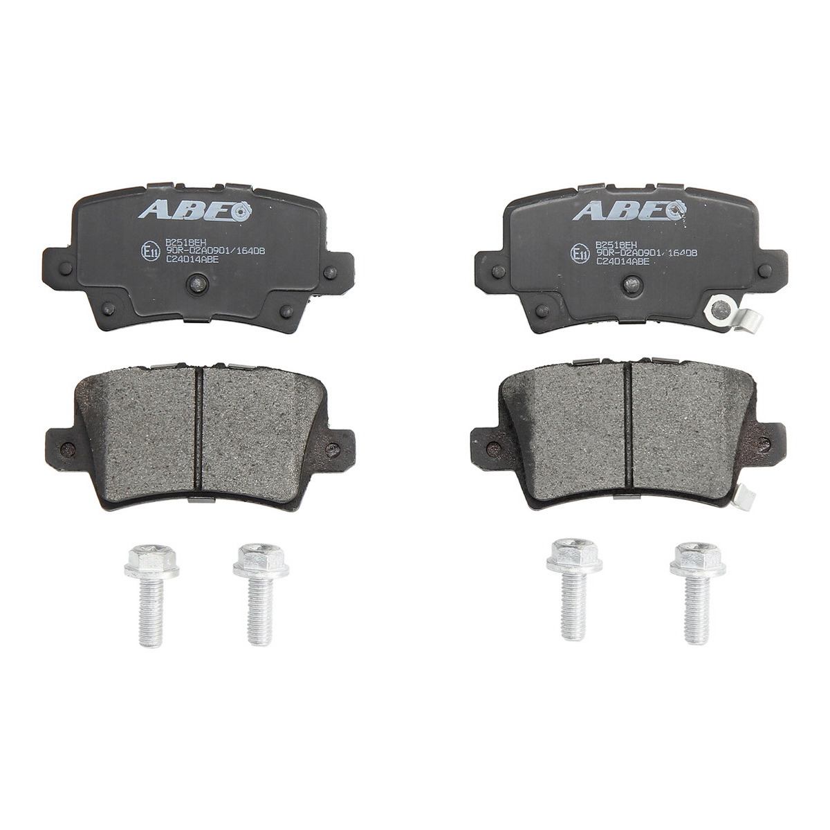 Комплект гальмівних колодок задн , HONDA CIVIC IX, CIVIC VIII, CR-V IV 1.3-2.4 09.05-12.17