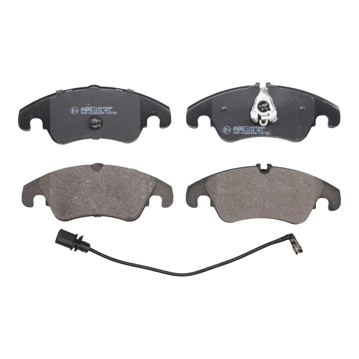 Комплект гальмівних колодок передн , AUDI A4 ALLROAD B8, A4 ALLROAD B9, A4 B8, A5, A6 ALLROAD C7, A6 C7, A7, Q5 1.8-4.2 06.07-