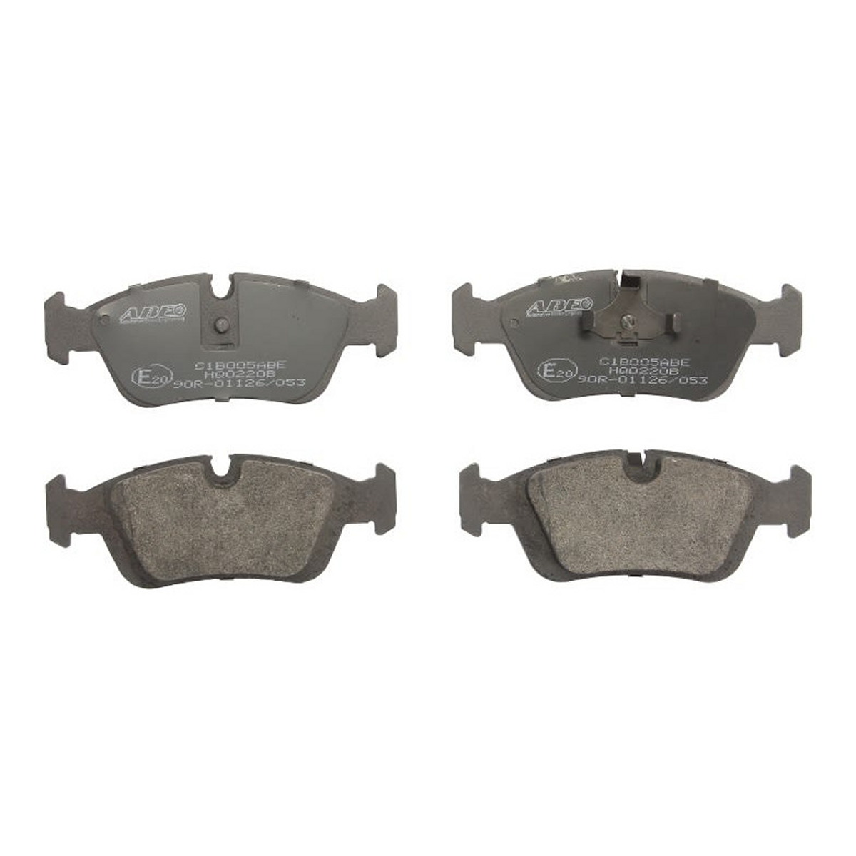 Комплект гальмівних колодок передн , BENTLEY BROOKLANDS, BMW 3 (E36), 3 (E46), Z3 (E36), Z4 (E85) 1.6-6.7 09.90-02.09