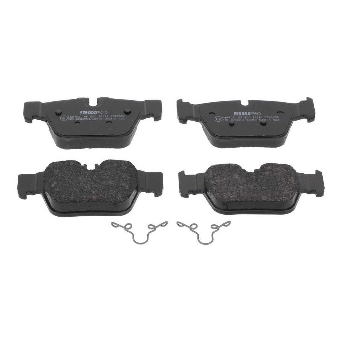 Комплект гальмівних колодок задн , BMW 1 (F40), 2 GRAN COUPE (F44), X2 (F39), MINI CLUBMAN (F54), COUNTRYMAN (F60) 1.5-2.0D 11.18- фото 4