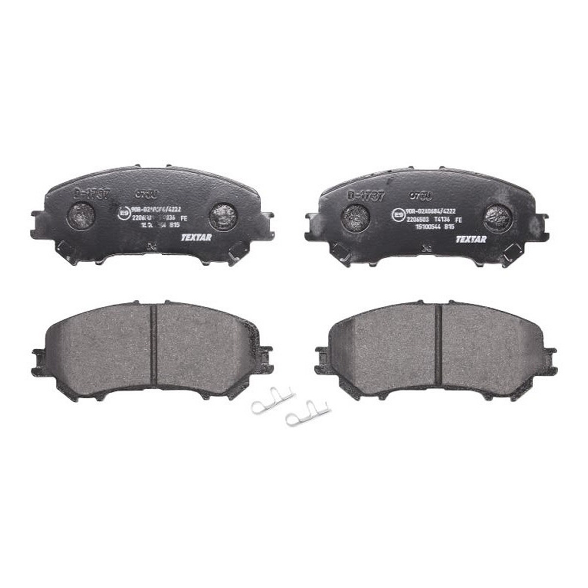 Комплект гальмівних колодок передн , NISSAN QASHQAI II, X-TRAIL, X-TRAIL III, RENAULT KADJAR, KOLEOS II 1.2-2.5 11.13- фото 3