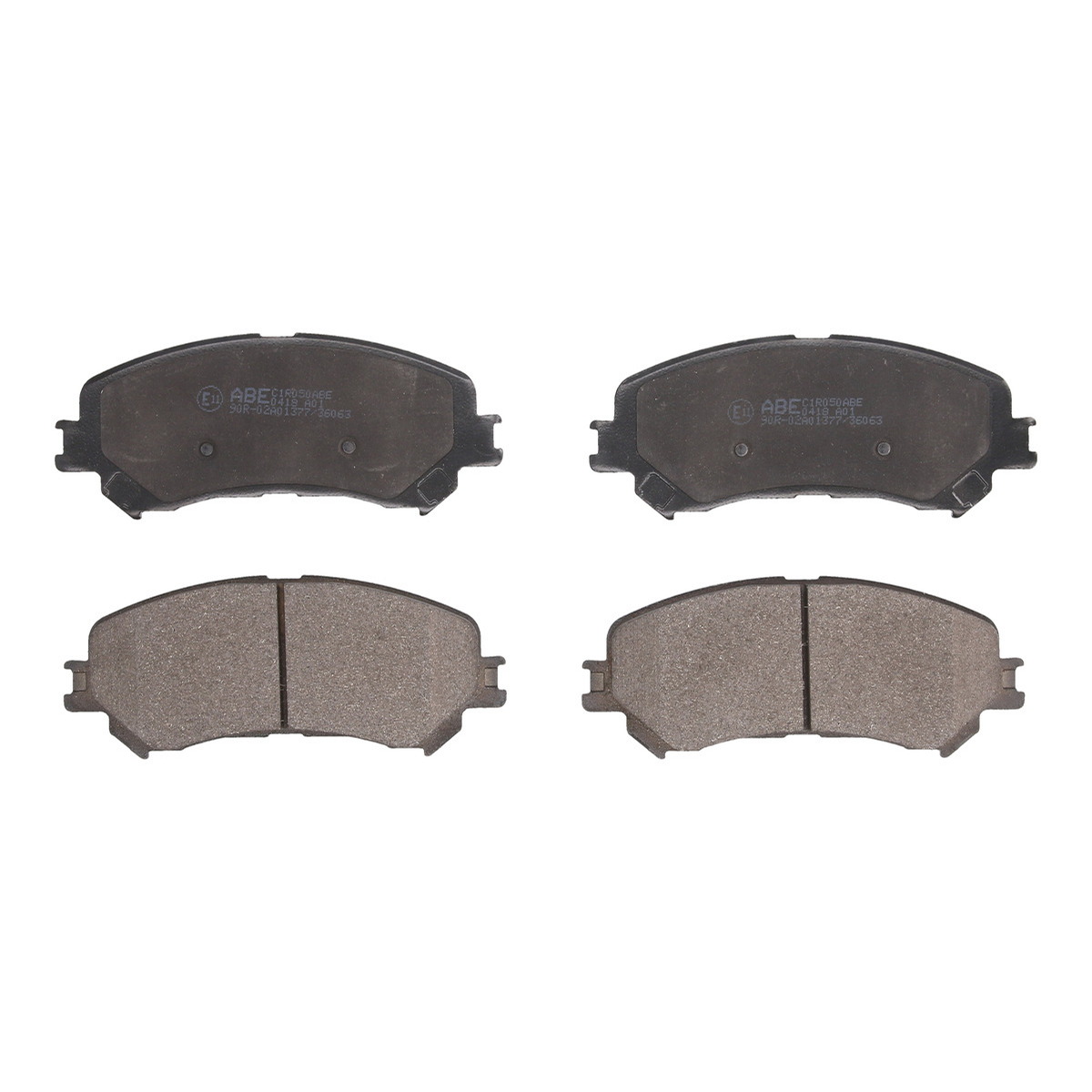 Комплект гальмівних колодок передн , RENAULT ESPACE V, GRAND SCENIC IV, MEGANE IV, SCENIC IV, TALISMAN 1.2-2.0D 02.15-