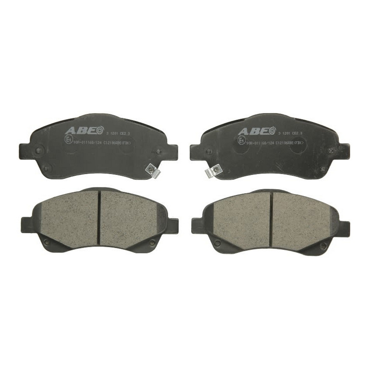 Комплект гальмівних колодок передн , LOTUS EXIGE, TOYOTA AVENSIS, CELSIOR, COROLLA VERSO 1.6-4.3 09.00-03.09