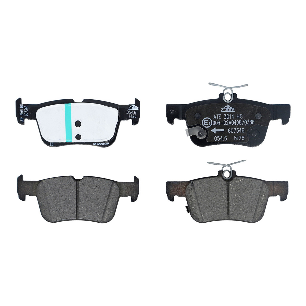 Комплект гальмівних колодок задн , FORD FOCUS IV, GALAXY III, GALAXY MK III, KUGA II, KUGA III, MONDEO V, S-MAX, FORD USA EDGE, FUSION 1.0-2.5H 09.12- фото 4