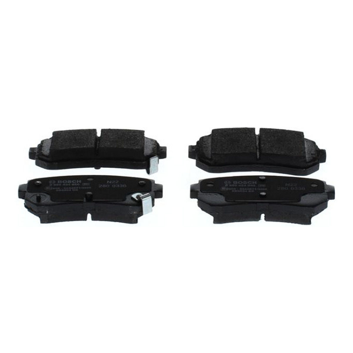 Комплект гальмівних колодок задн , HYUNDAI CRETA, KONA, SONATA VI, KIA OPTIMA, SOUL II 1.0-2.4 11.10- фото 5
