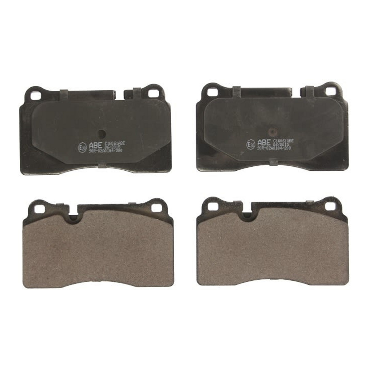 Комплект гальмівних колодок передн , AUDI A3, TT, CHEVROLET CORVETTE, SEAT LEON, LEON SC, LEON ST, VW TOUAREG 2.0-6.2 10.02-08.20
