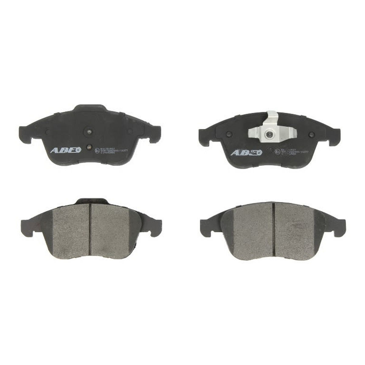 Комплект гальмівних колодок передн , RENAULT CLIO IV, FLUENCE, GRAND SCENIC III, LAGUNA, LAGUNA III, LATITUDE, MEGANE, MEGANE II, MEGANE III, SCENIC III 1.2-3.5 05.06-