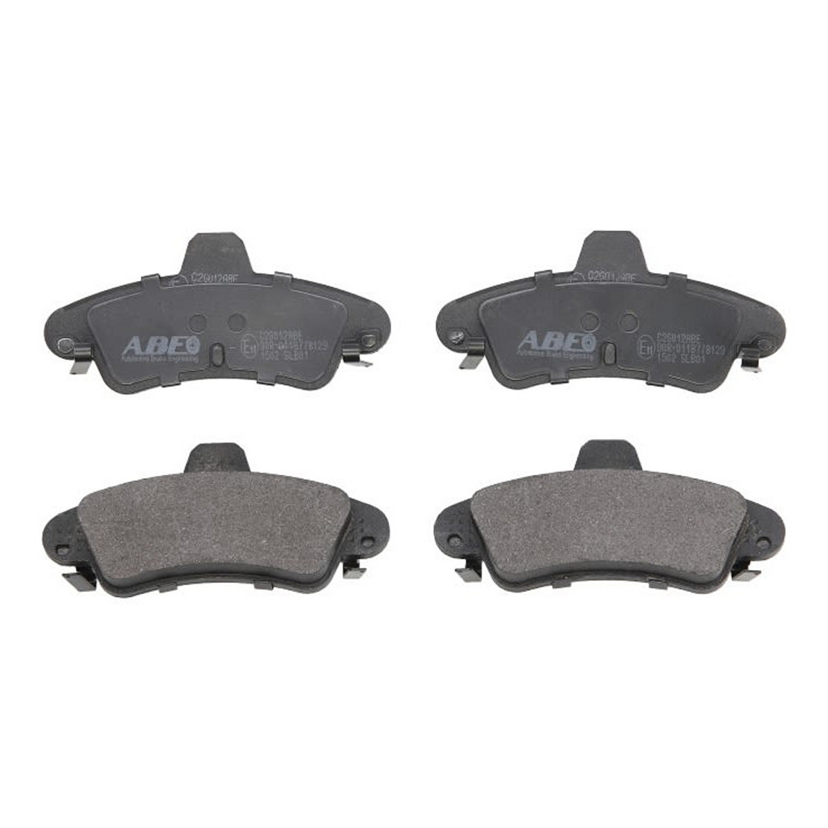 Комплект гальмівних колодок задн , FORD COUGAR, MONDEO I, MONDEO II, FORD USA CONTOUR 1.6-2.5 01.93-12.01