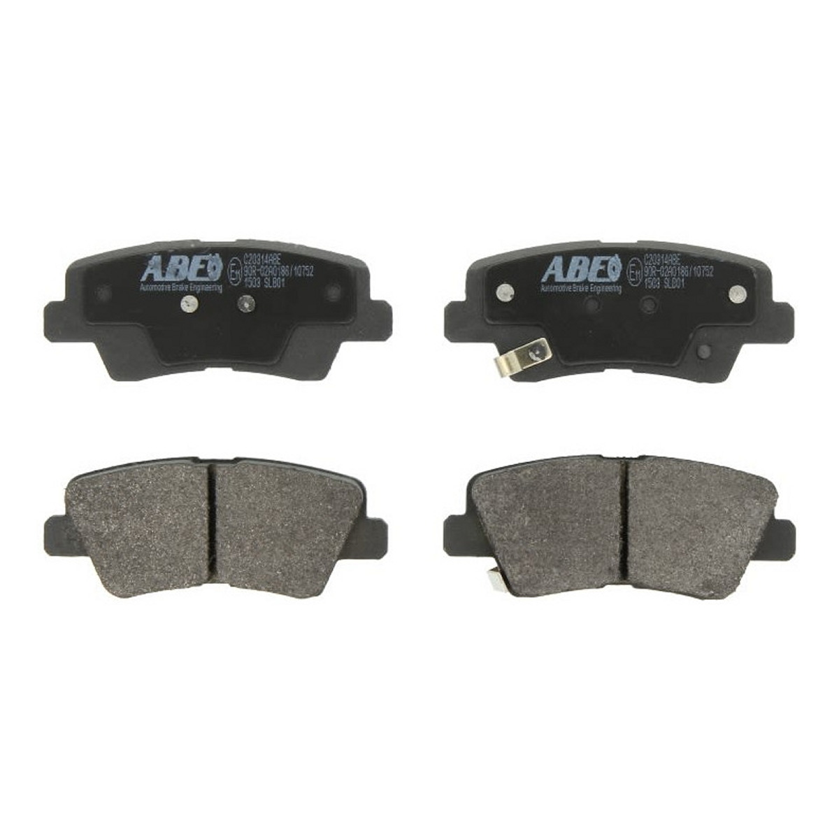 Комплект гальмівних колодок задн , HYUNDAI ACCENT IV, ELANTRA IV, ELANTRA V, ELANTRA VI, GETZ, GRANDEUR, HIGHWAY, I10 I, I10 II, I10 III, I20 ACTIVE, I20 II, I30, I40 I 1.0-Electric 09.99-