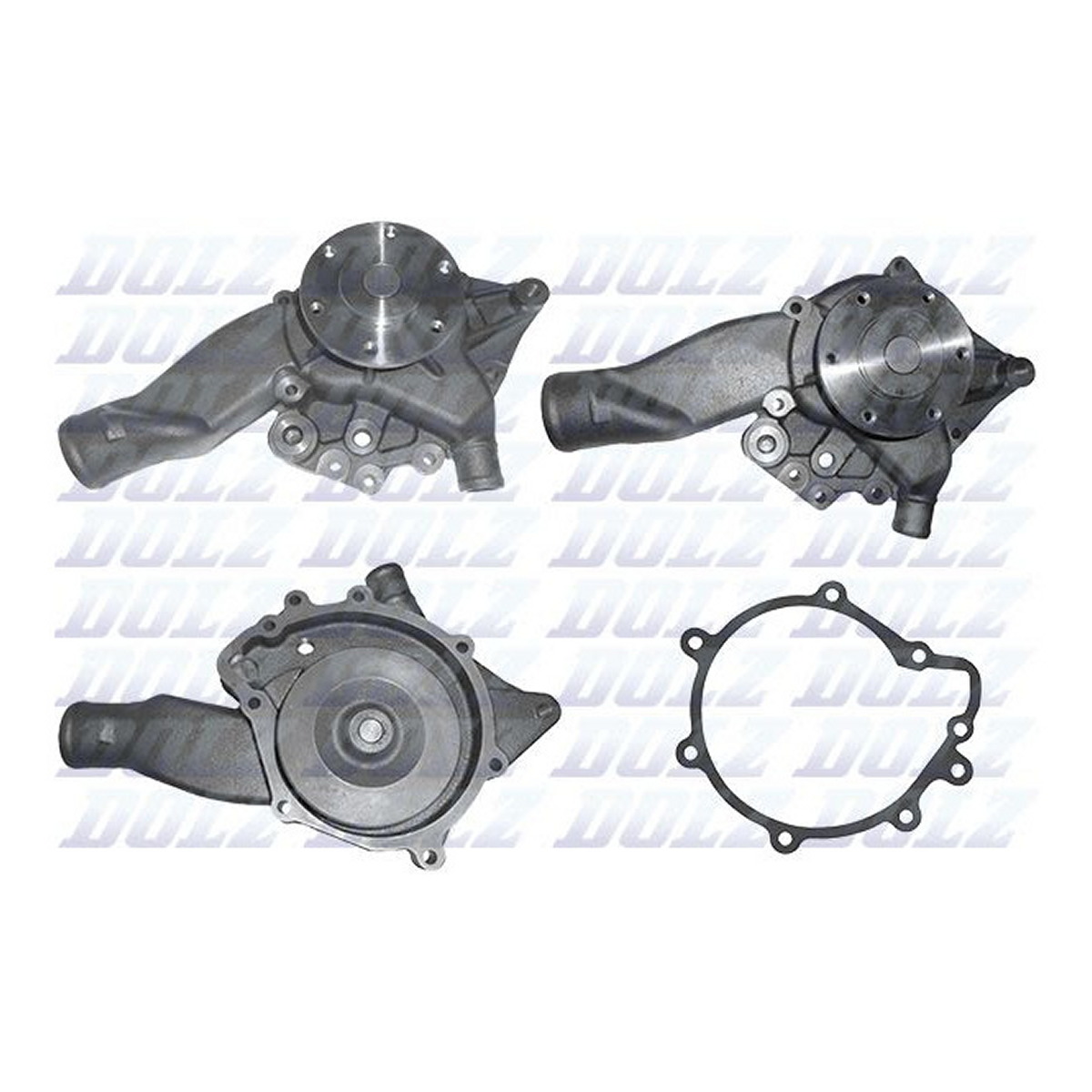 Насос охолоджуючої рідини MAN L2000, M 2000 L, M 2000 M D0836LF01-D0836LFL05 06.98- фото 4
