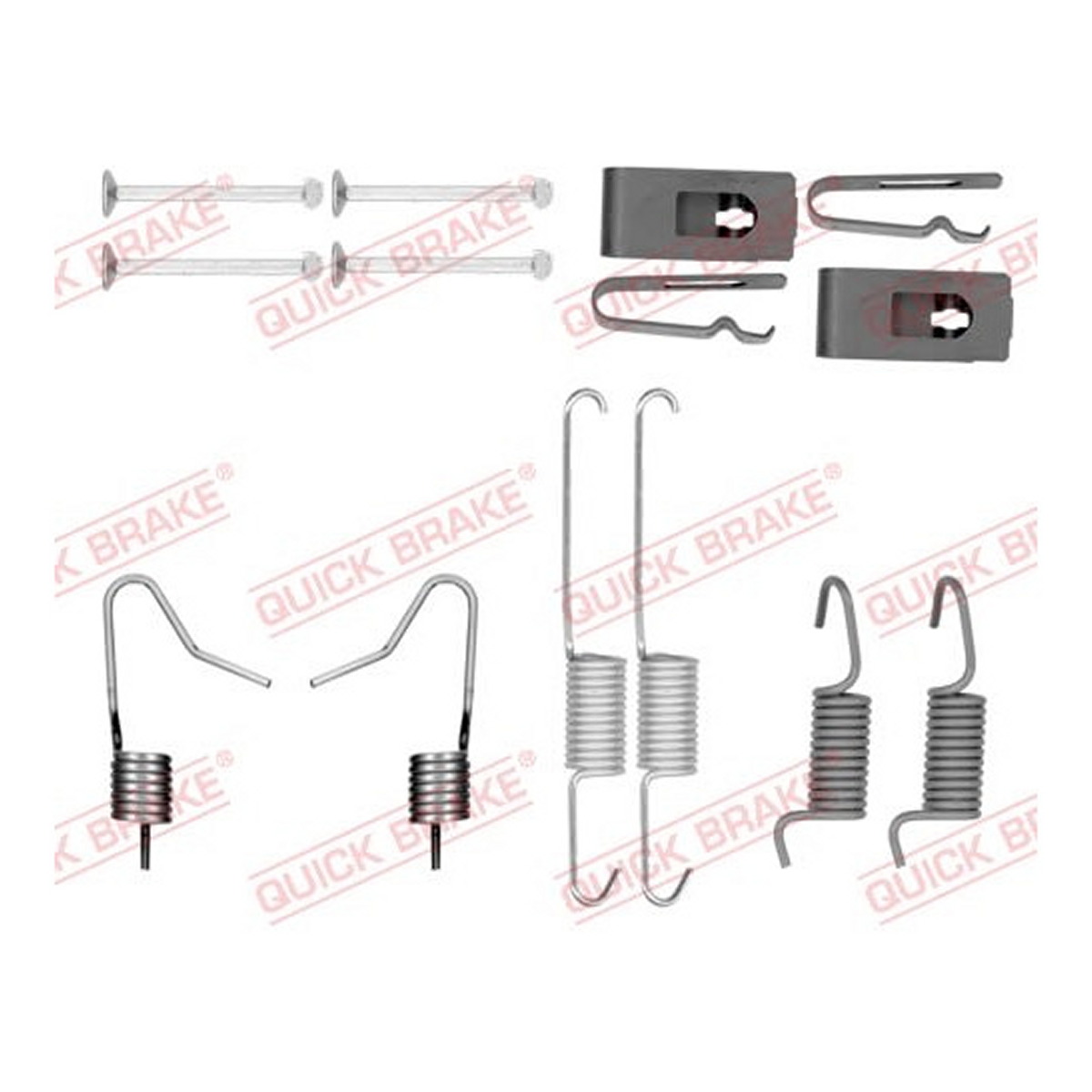 Комплект пружинок колодок ручника Nissan Juke/Qashqai/Toyota Rav IV 06- фото 6