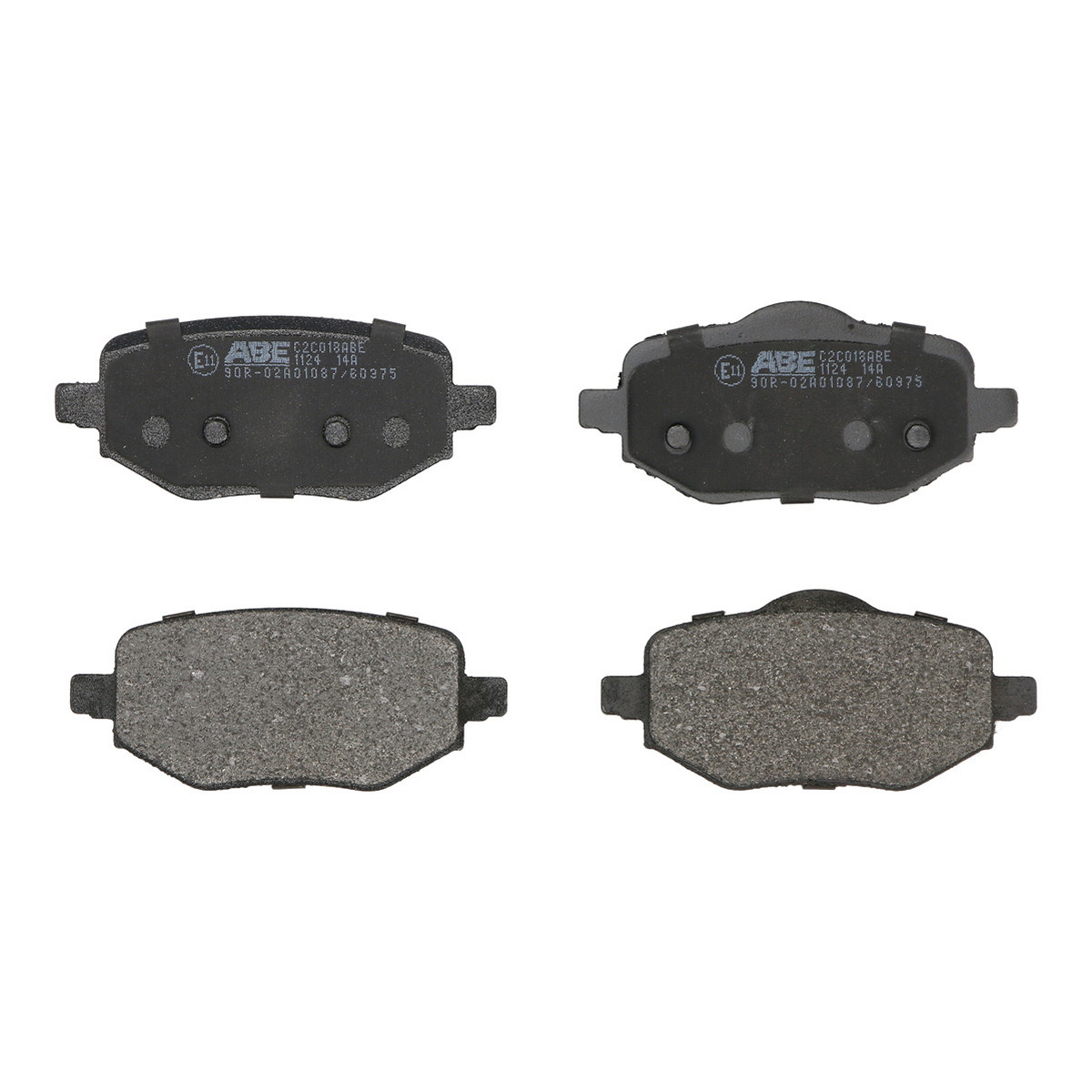 Комплект гальмівних колодок задн , DS DS 3 / DS 3, CITROEN C3 IV, C4 III, C4 X, OPEL CORSA F, FRONTERA, MOKKA, PEUGEOT 2008 II, 208 II 1.2-Electric 10.18-