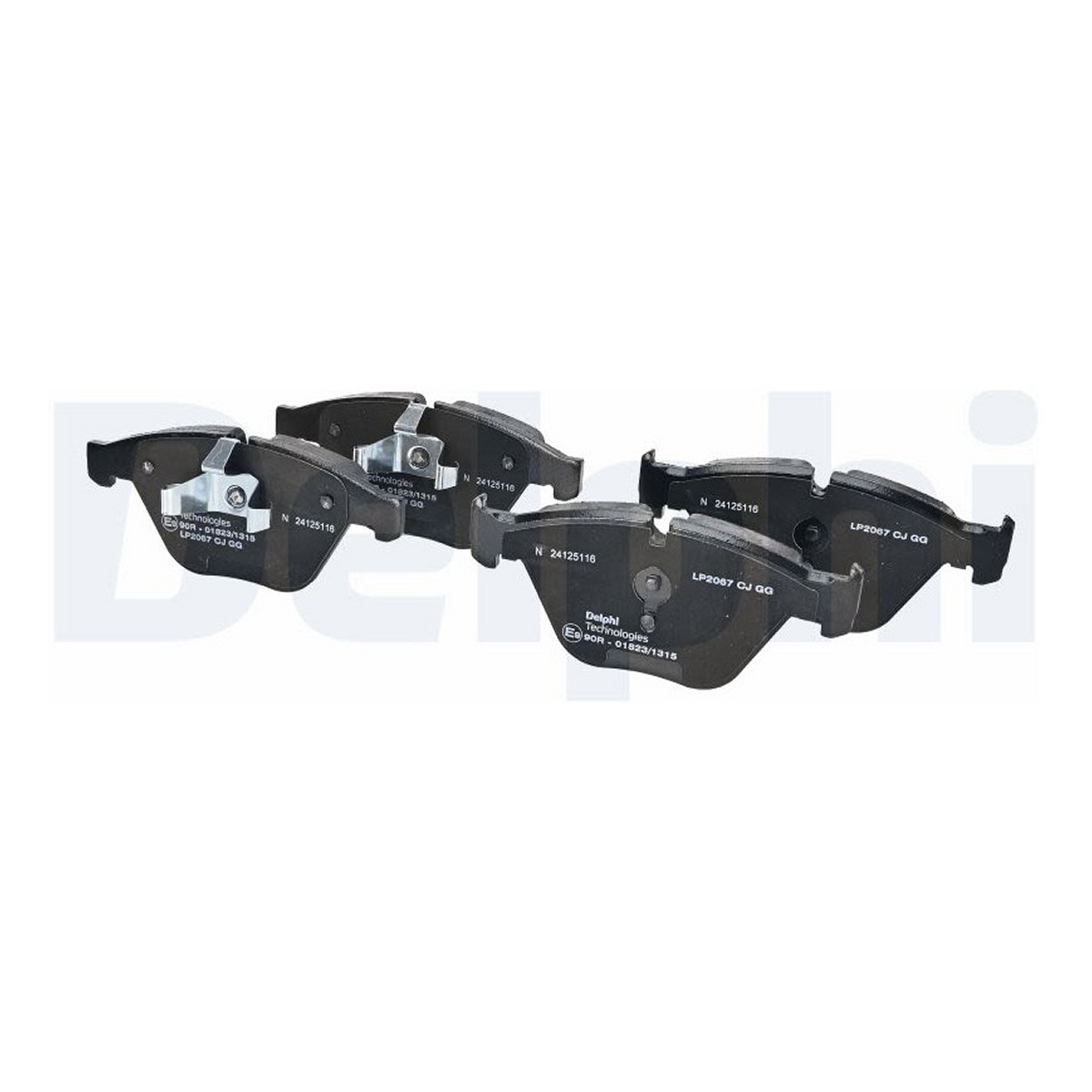 Комплект гальмівних колодок передн , BMW 3 (E90), 3 (E91), 3 (E92), 3 (E93), 3 (F30, F80), X1 (E84) 1.6-3.0D 12.04-10.18