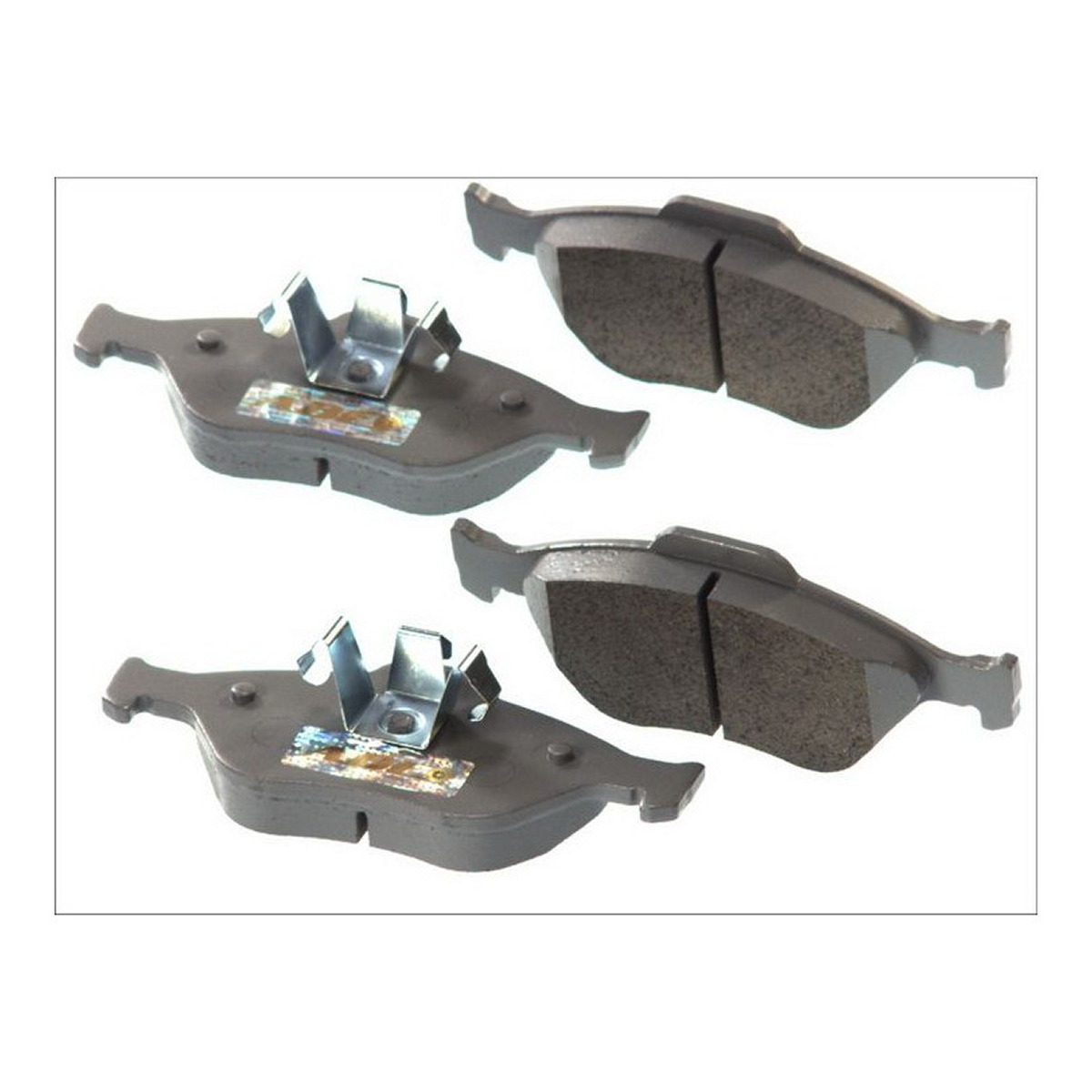 Комплект гальмівних колодок передн , FORD C-MAX II, FIESTA, FIESTA IV, FIESTA V, FUSION, KA, PUMA, STREET KA, MAZDA 121 III, 2, 3, 5 1.0-2.3 08.95-12.14