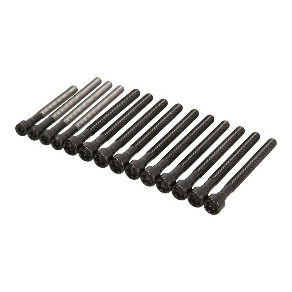 Комплект болтів з головкою системи TORX з чорного металу