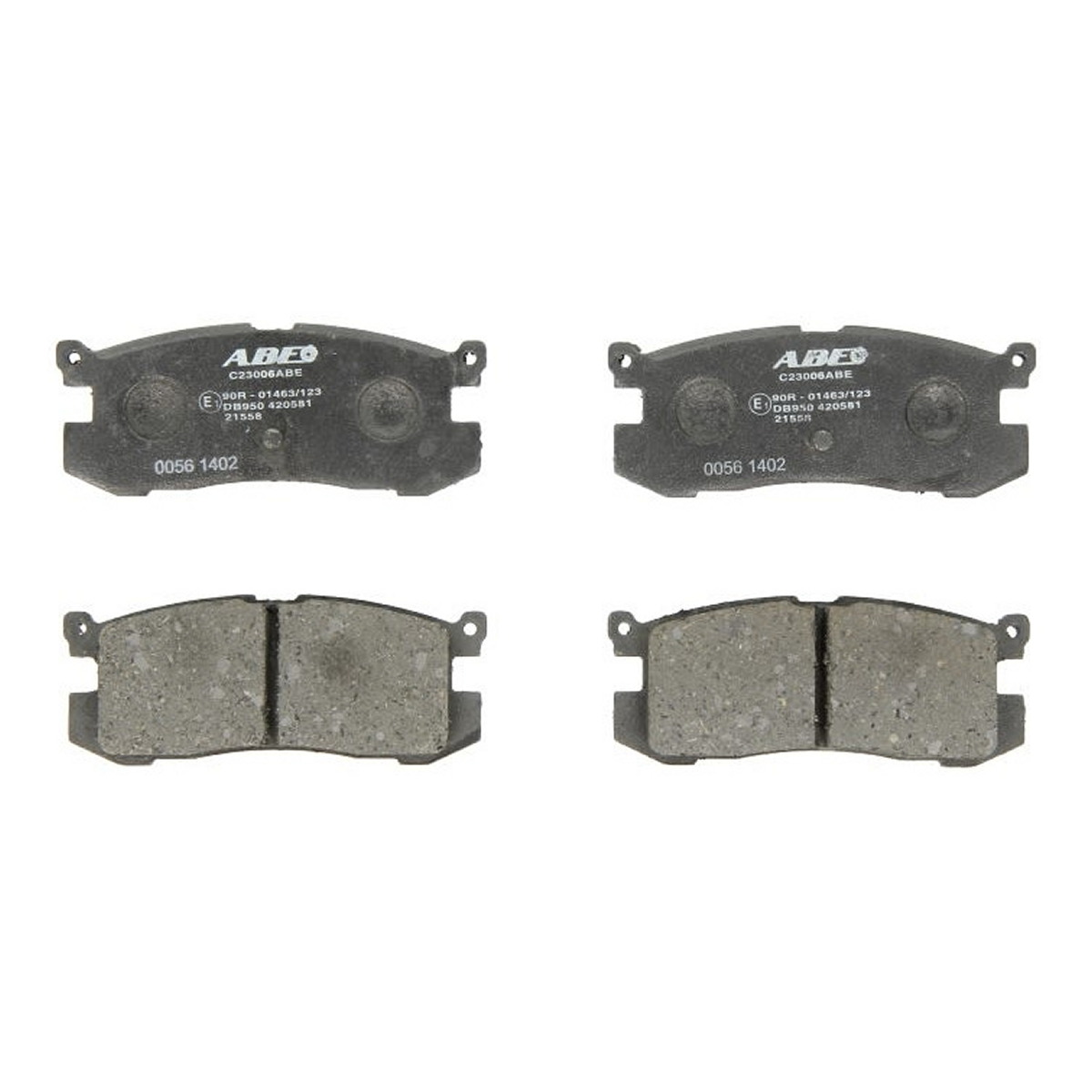 Комплект гальмівних колодок задн , FORD USA PROBE I, PROBE II, MAZDA 626 II, 626 III, RX-7 I 1.1-3.0 03.83-03.98
