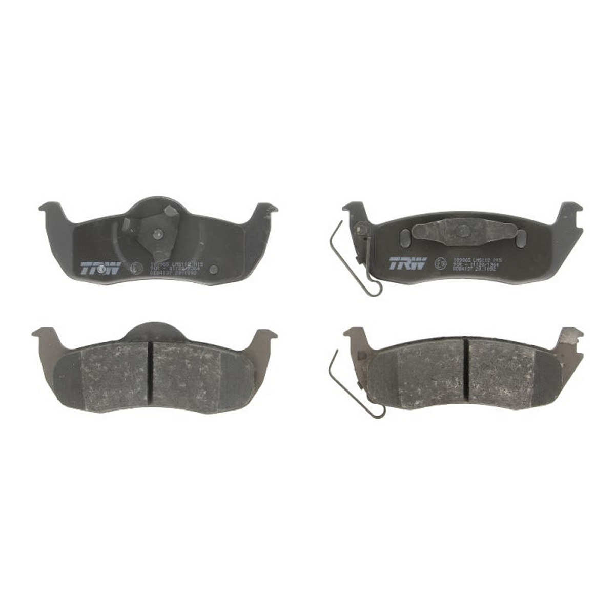 Комплект гальмівних колодок задн , INFINITI QX56, JEEP COMMANDER, GRAND CHEROKEE III, NISSAN ARMADA MK I, TITAN 3.0D-5.7 08.03-