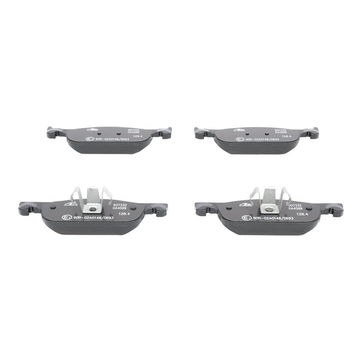 Комплект гальмівних колодок передн , DACIA LOGAN II, LOGAN MCV II, SANDERO II, RENAULT CLIO IV, LOGAN I, LOGAN II, LOGAN/STEPWAY II, SANDERO/STEPWAY II, THALIA III, TWINGO III 0.9-1.6 06.11- фото 3