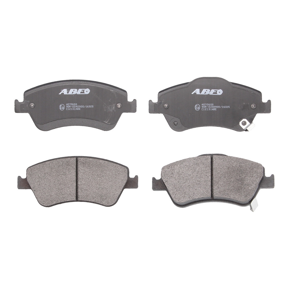 Комплект гальмівних колодок передн , TOYOTA ALLION II, AURIS, BB I, COROLLA, MARK X ZIO I, NOAH/VOXY, PREMIO, RAV 4 III, URBAN CRUISER, VERSO, VERSO S 1.3-3.5 03.00-