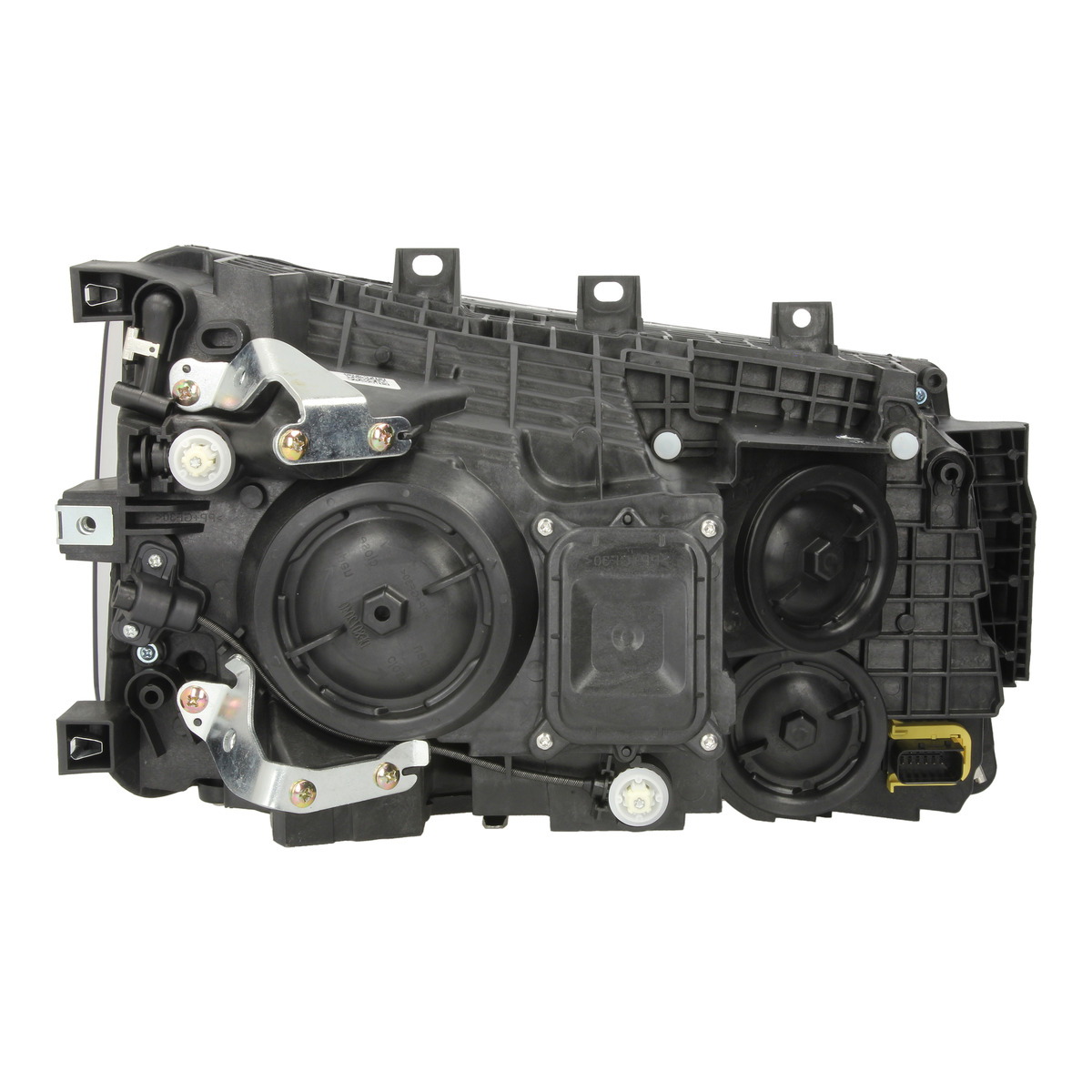 Фара лів (2*H7/H21W/LED, електричн, з мотором, включає денні ходові вогні, колір відбивача: хром) SCANIA G II, L, P II, R II, S 06.17- фото 3