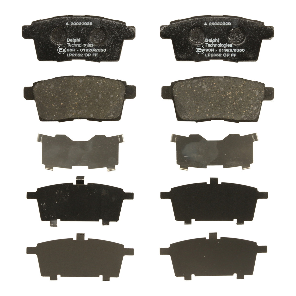 Комплект гальмівних колодок задн , FORD USA EDGE, LINCOLN MKX, MAZDA CX-7, CX-9 2.0-3.7 06.06- фото 3