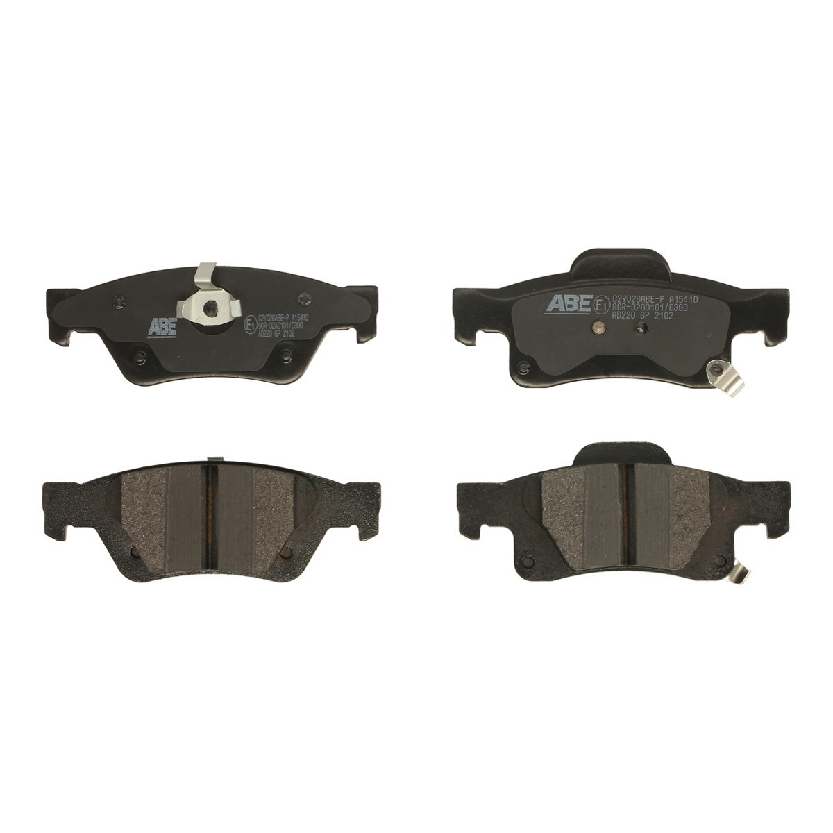 Комплект гальмівних колодок задн , DODGE DURANGO, JEEP GRAND CHEROKEE, GRAND CHEROKEE IV, VW PASSAT B2 1.8-6.4 05.86-