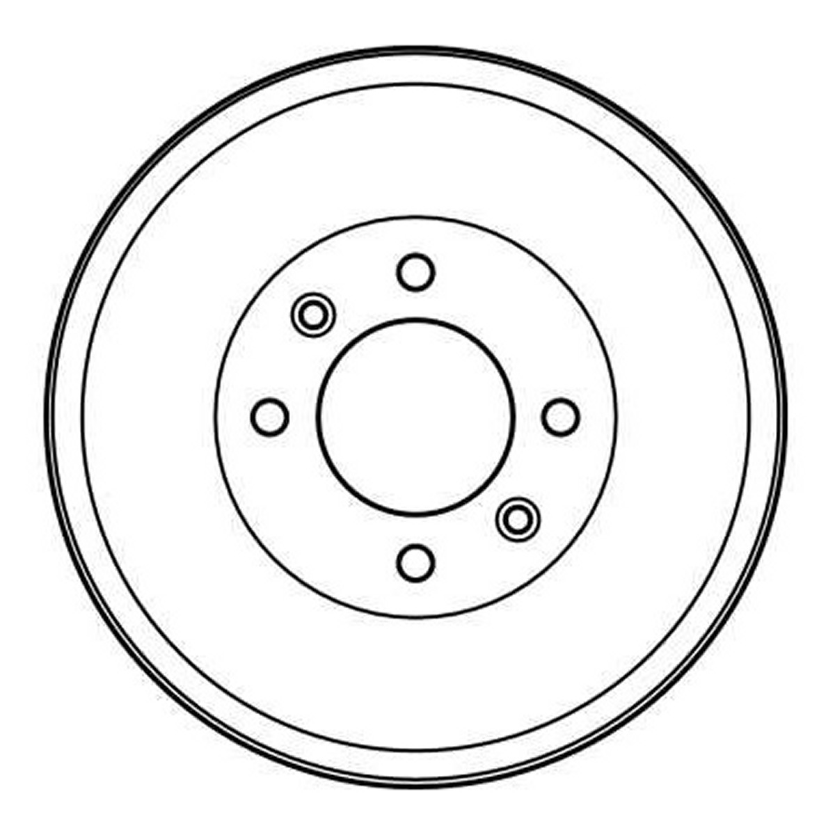 Гальмівний барабан задн CITROEN BERLINGO, BERLINGO MULTISPACE, C15, XSARA, XSARA PICASSO, ZX, PEUGEOT 305, 305 I, 305 II, 306, 405 I, 405 II, 406, PARTNER, PARTNER ORIGIN 1.0-Electric 10.77-