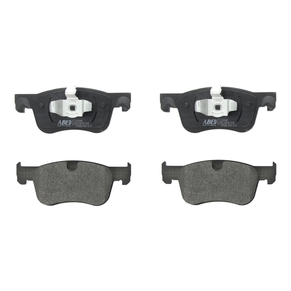 Комплект гальмівних колодок передн , CITROEN BERLINGO, C4 GRAND PICASSO II, C4 PICASSO II, C4 SPACETOURER, GRAND C4 SPACETOURER, FIAT DOBLO, OPEL COMBO, COMBO E TOUR / LIFE 1.2-Electric 02.13-