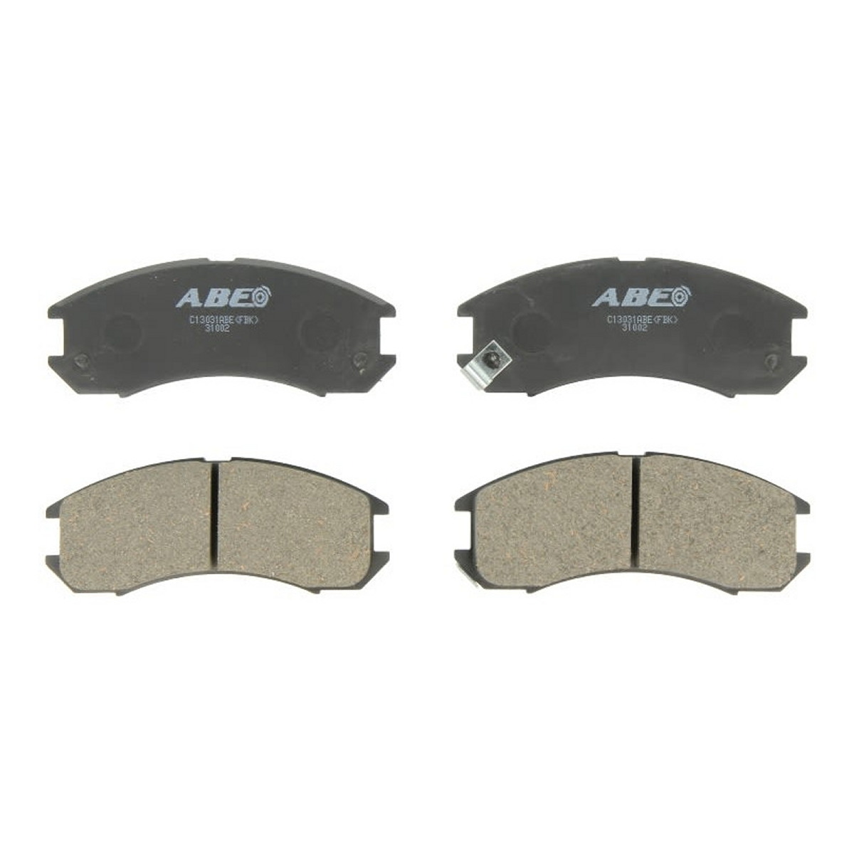 Комплект гальмівних колодок передн , FORD USA PROBE I, MAZDA 323 F VI, 323 S VI, 626 II, 626 III 1.6-3.0 03.83-05.04